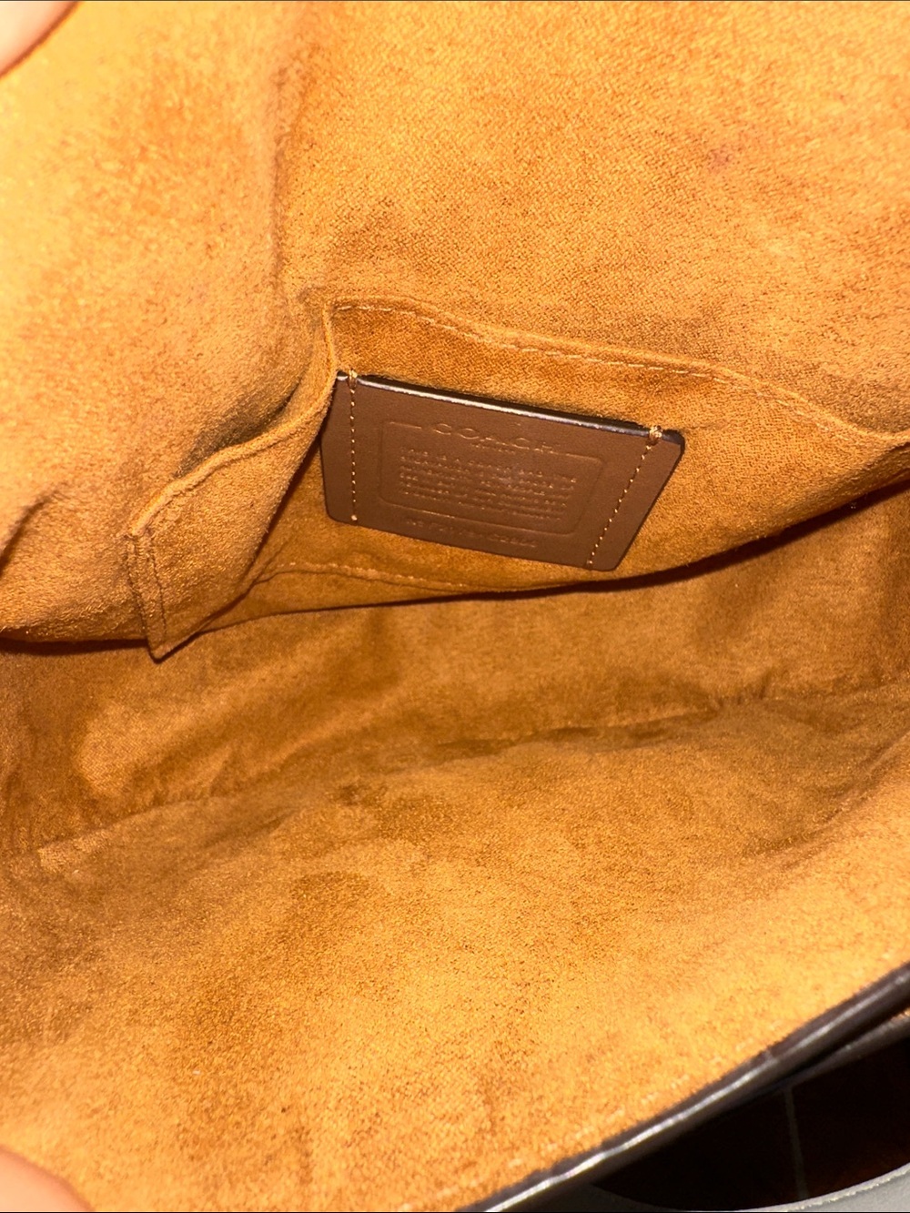Coach Georgie saddle crossbody/clutch - Picture 10 of 17